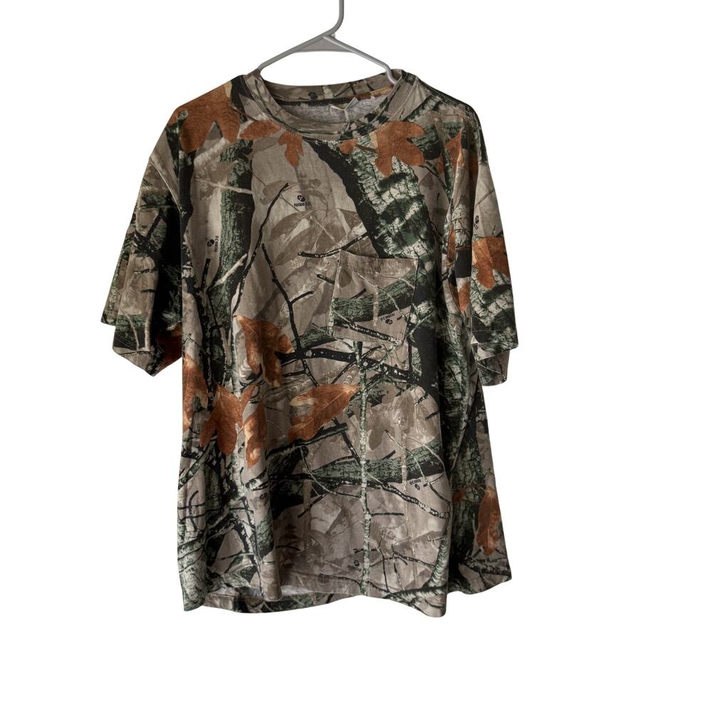 Outfitters Ridge Shirt Mens XL Camouflage Camo Sleeve Hunting Outdoors